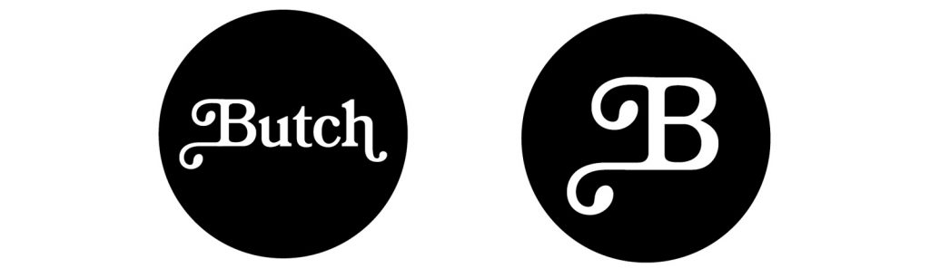 Butch Branding Logo Monogramm