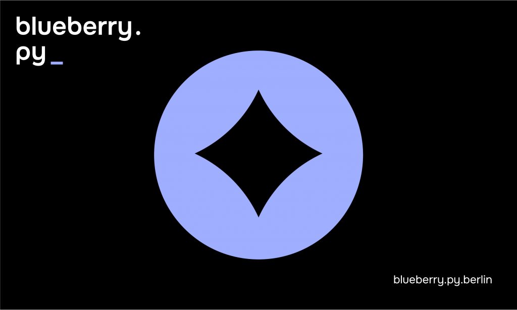 Blueberry.py Python Campus Icon Symbol Blaubeere Blueberry