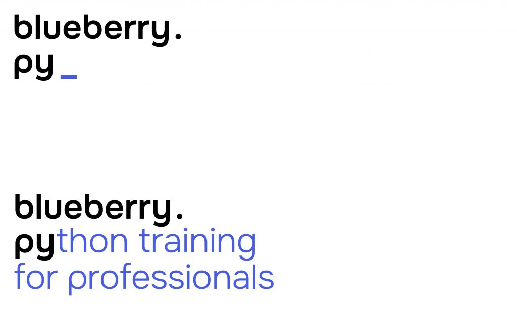 Blueberry.py Python Campus Logo Design Claim